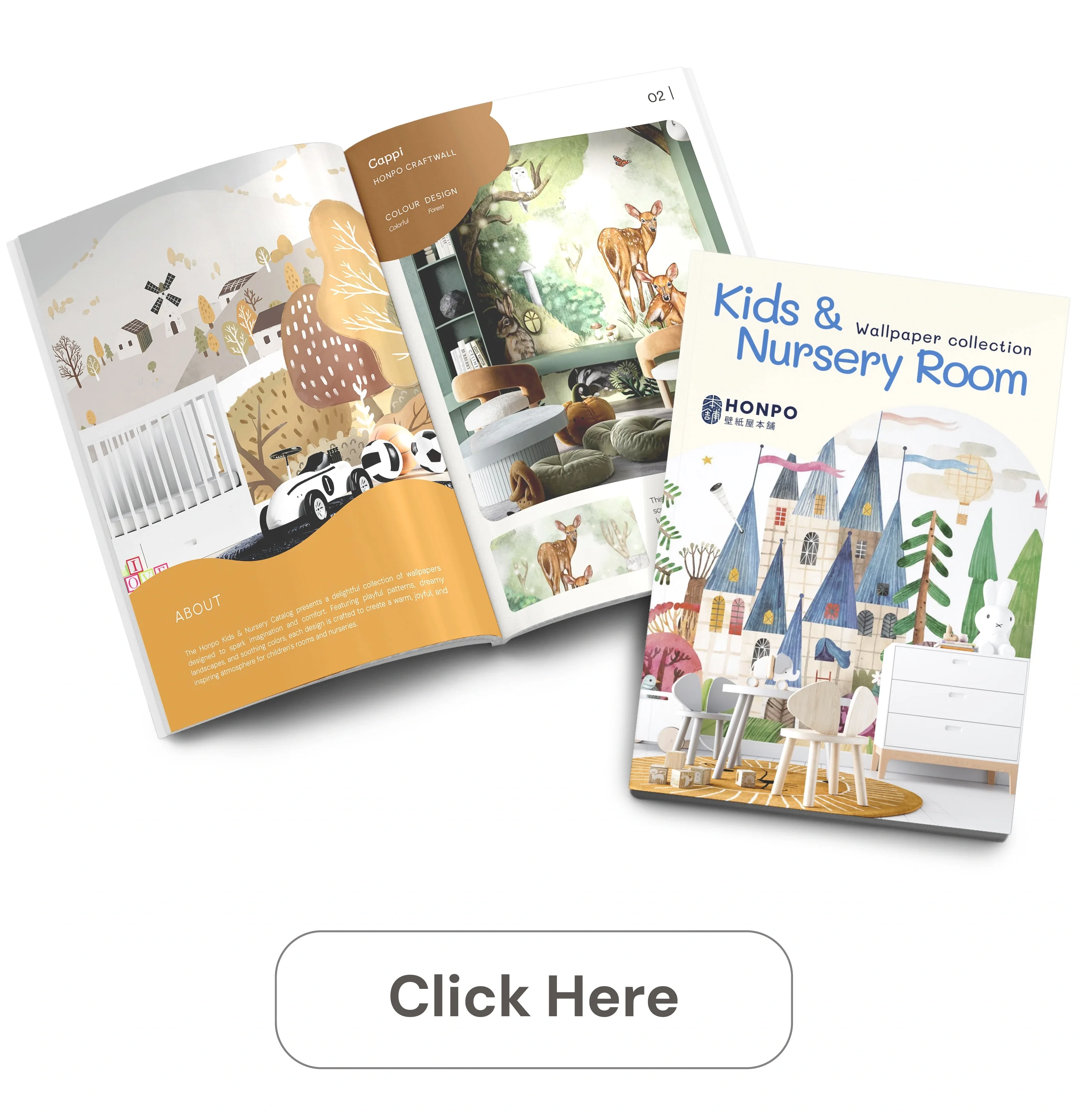 Find more inspiration about Kids wallpaper design